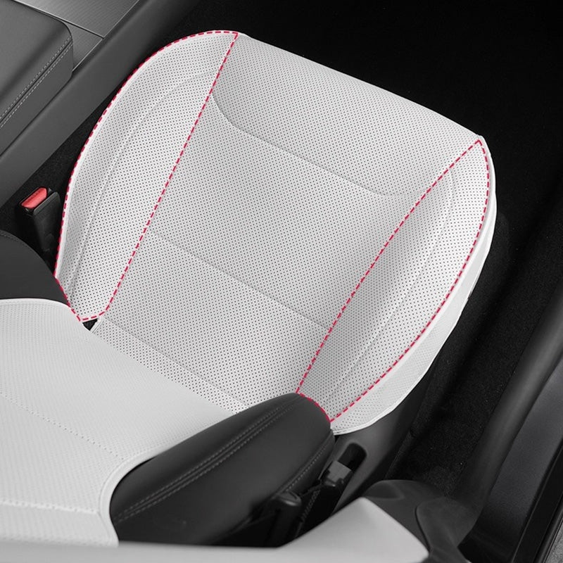Half-Enclosed Leather Seat Cushion for Tesla Model 3/Y
