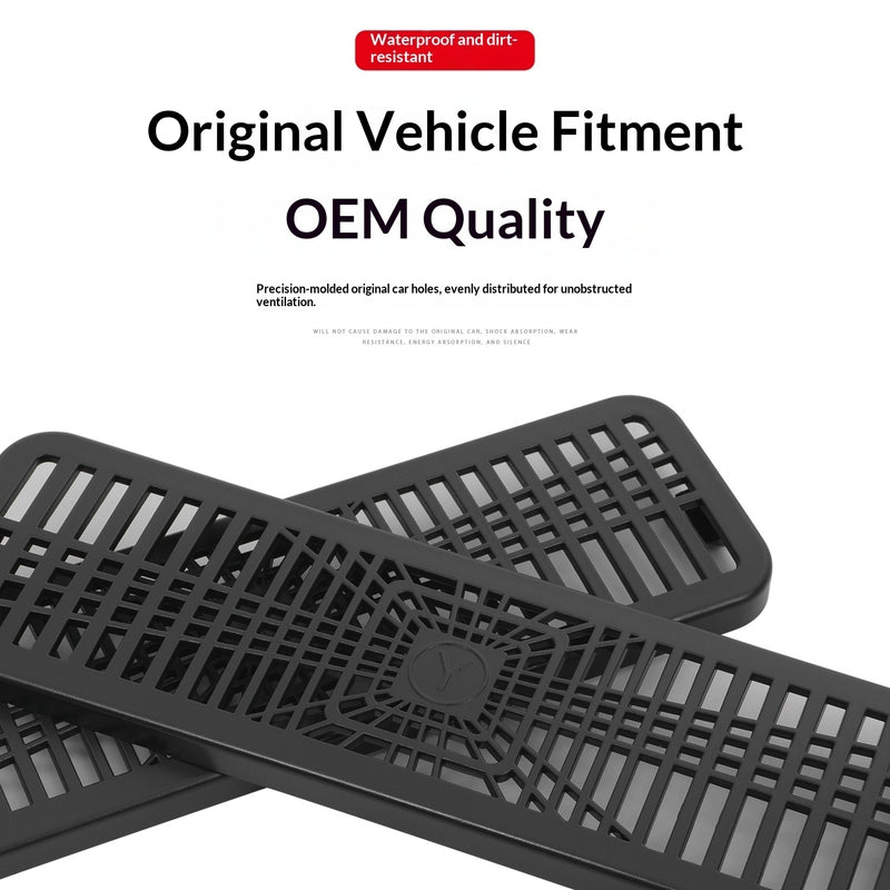 Rear AC Vent Decorative Frame for 2025 Tesla Model Y