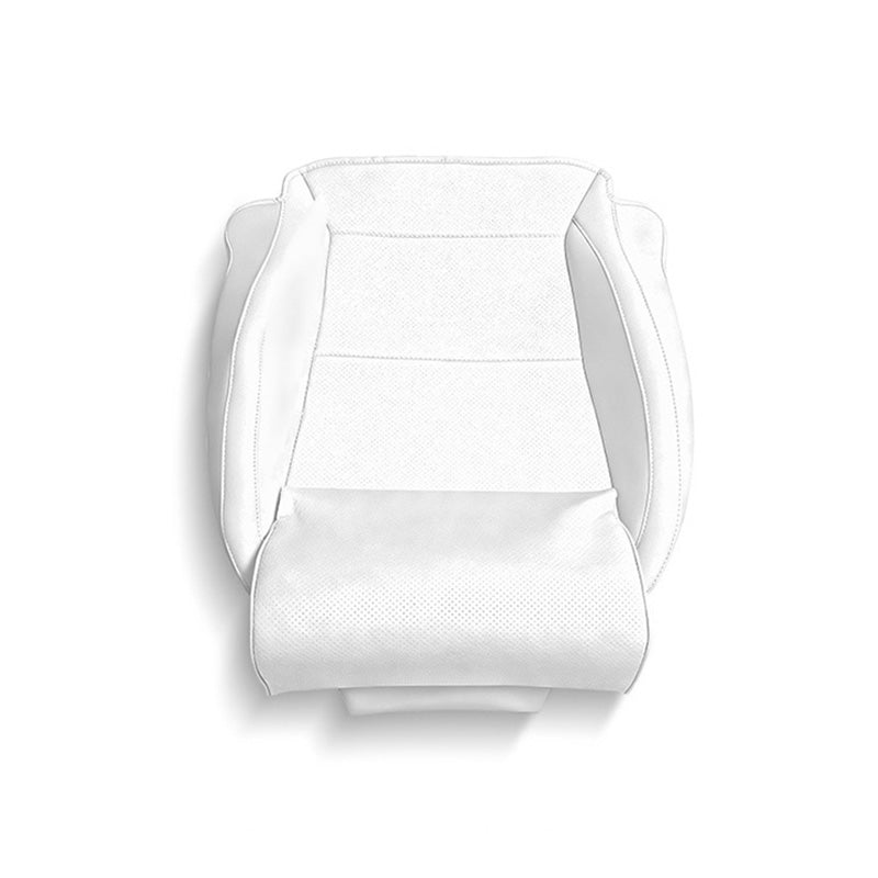 Full-Surround Leather Seat Cushion with Storage for Tesla Model Y