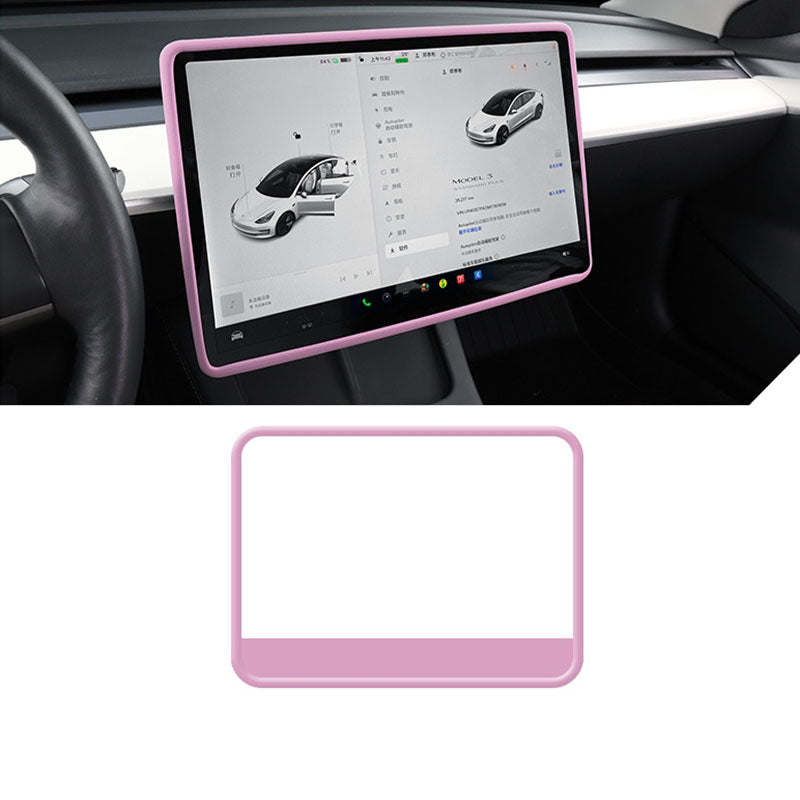 Silicone Screen Frame for Tesla Model 3/Y