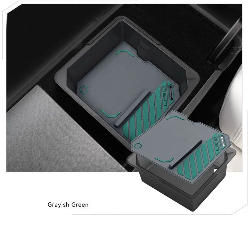 Center Console Storage Box for Tesla Model Y/3 2025