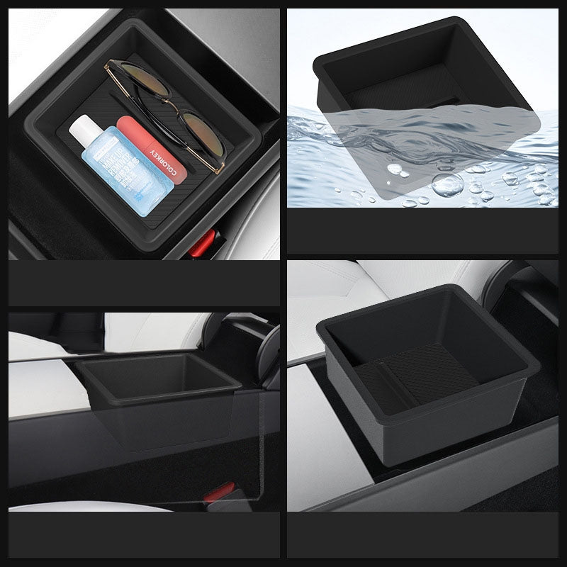 3D ABS Central Control Storage Box for Tesla Model 3