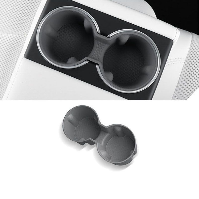 Silicone Cup Holder for Tesla Model 3 2023 Rear Row