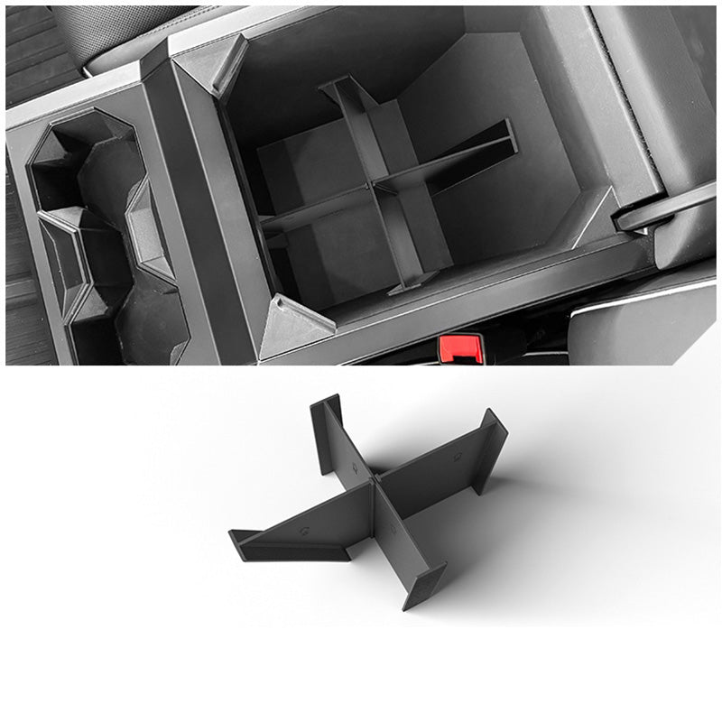 ABS Armrest Partition Box for Tesla Cybertruck 2024