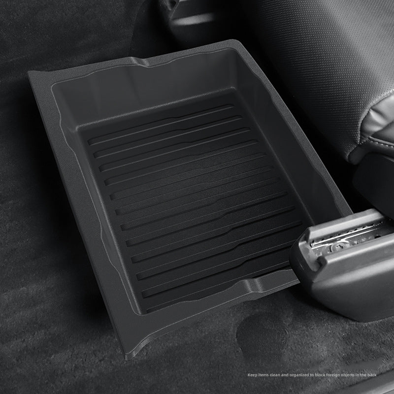 TPE Front Seat Storage Box for Tesla New Model X