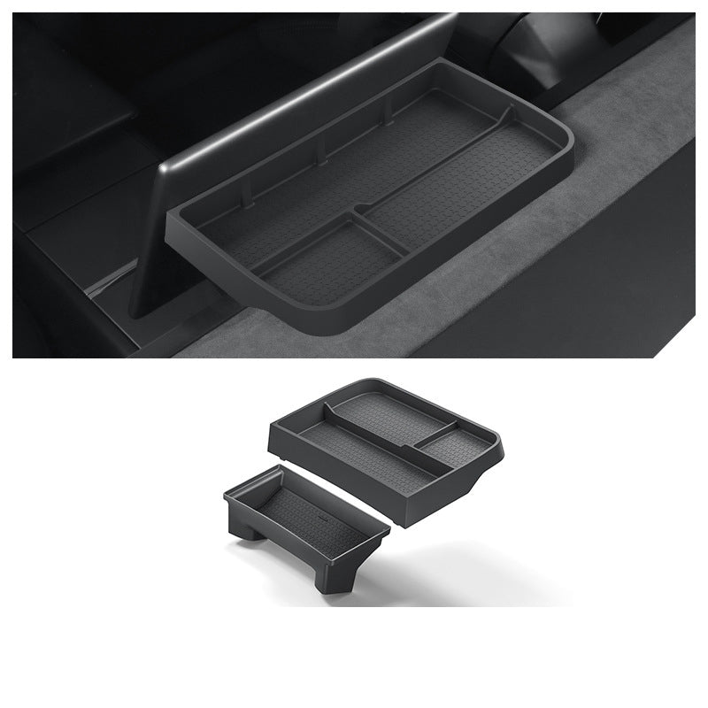Silicone Dashboard Storage Box for Tesla Model Y 2025