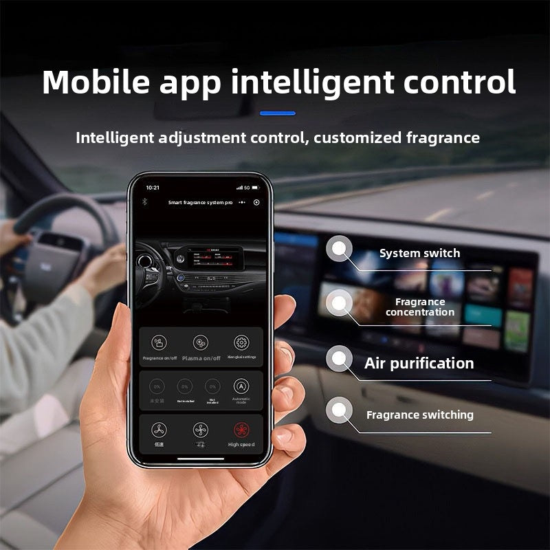 Smart Fragrance & Negative Ion System for Tesla Model 3/Y