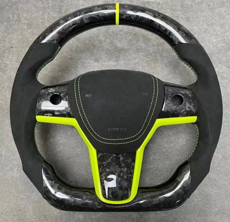 Carbon Fiber Steering Wheel for Tesla Model 3/Y