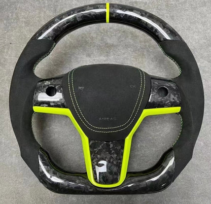 Carbon Fiber Steering Wheel for Tesla Model 3/Y