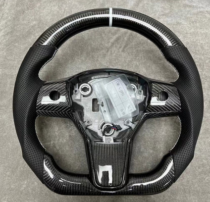 Carbon Fiber Steering Wheel for Tesla Model 3/Y
