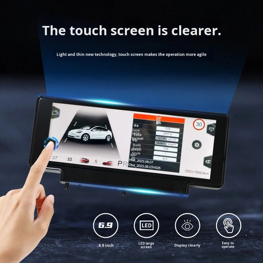 LED Touchscreen HUD Navigation Display for Tesla Model 3/Y