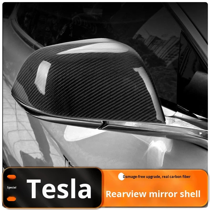 Carbon Fiber Rearview Mirror Housing for Tesla Model 3/Y
