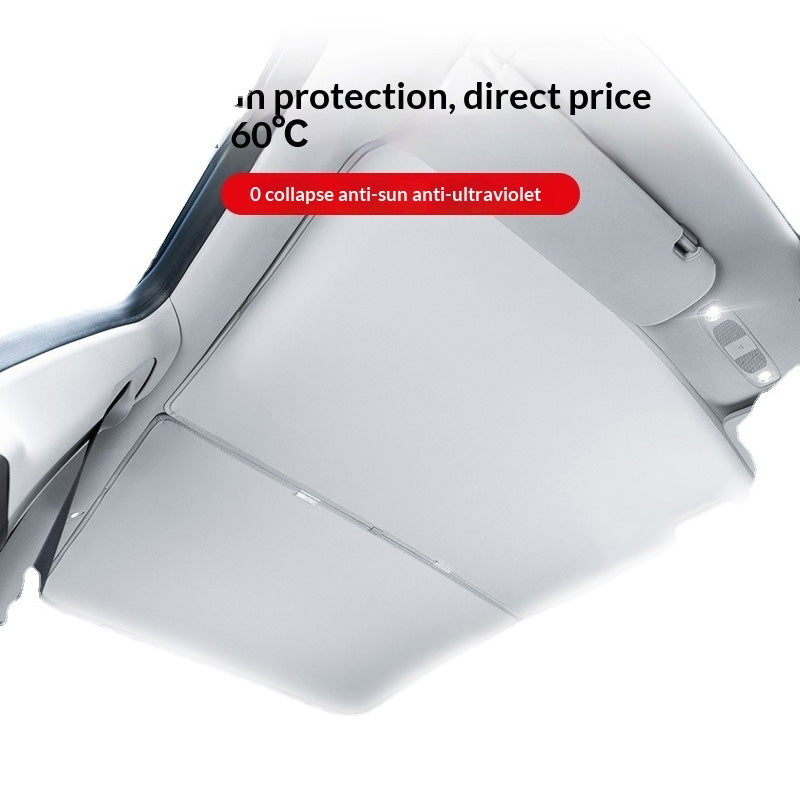 Retractable Sunshade for Tesla Model 3/Y Roof