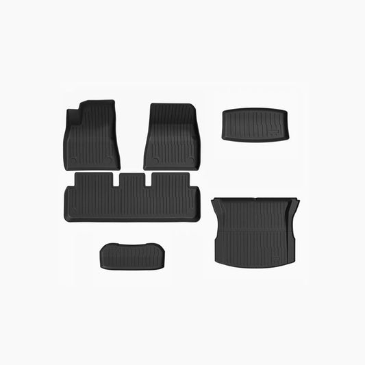 All-Weather TPE Mats for Tesla Model 3/Y 6-Piece Set 1
