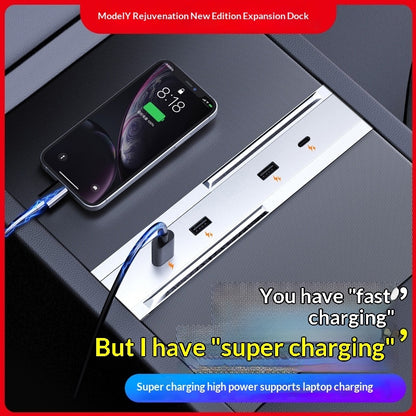 65W Docking Station Charger for Tesla Model 3/Y