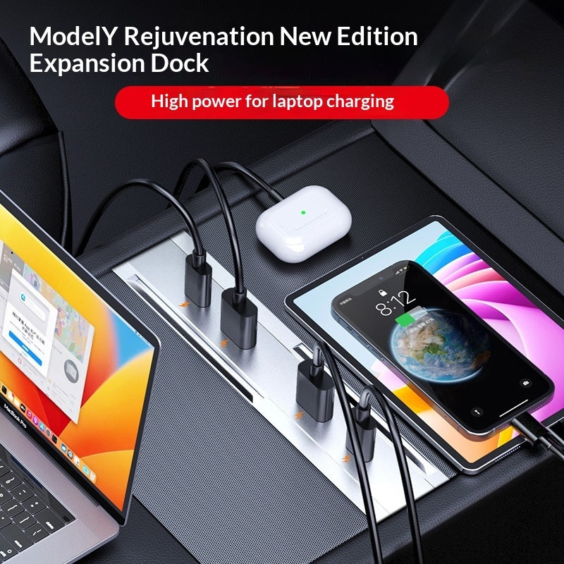 65W Docking Station Charger for Tesla Model 3/Y