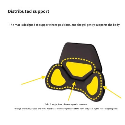 Gel Lumbar Support Cushion for Tesla Model 3/Y