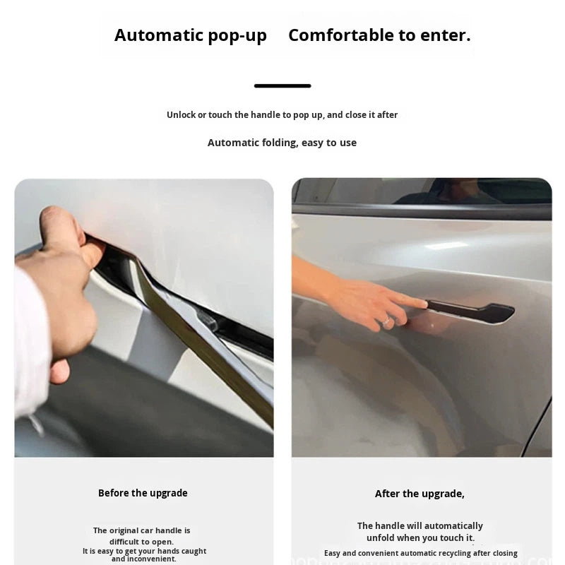 Electric Door Handle with Ambient Light for Tesla Model 3/Y