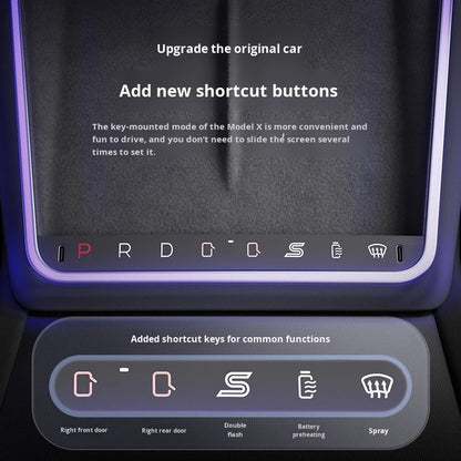 Wireless Charger Ambient Button for Tesla Model 3/Y Dock