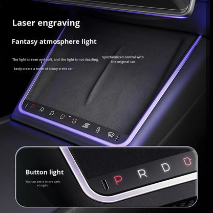 Wireless Charger Ambient Button for Tesla Model 3/Y Dock