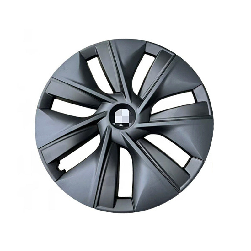 19-Inch Matte Black Hub Cover for Tesla Model 3/Y 1044235