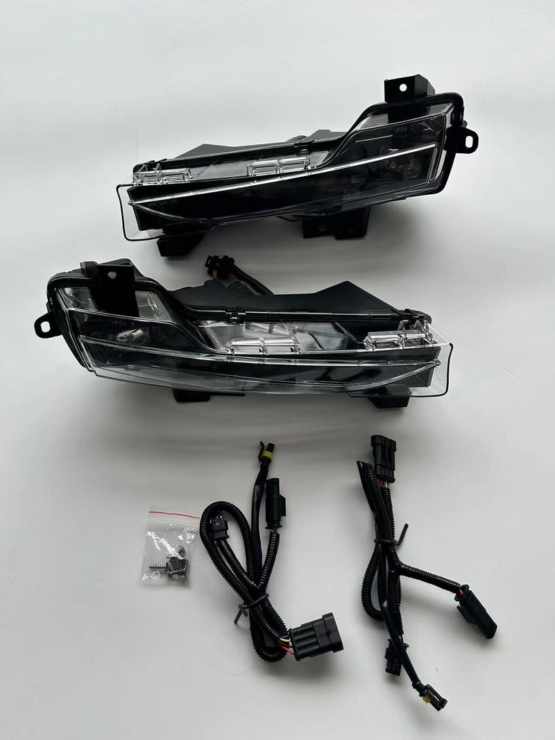 Multi-Function LED Fog Lights for Tesla Model 3/Y with Flow Effects