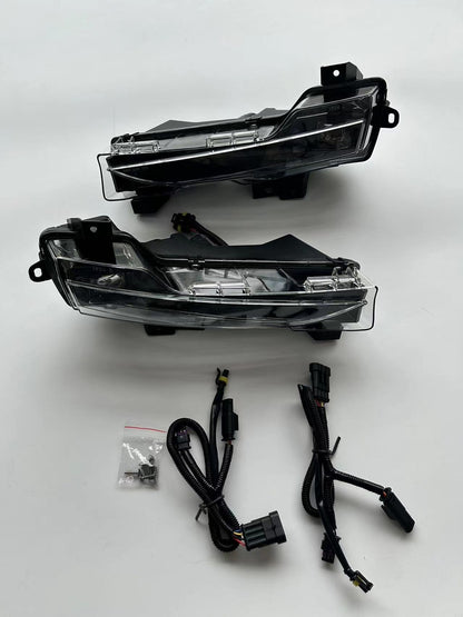 Multi-Function LED Fog Lights for Tesla Model 3/Y with Flow Effects