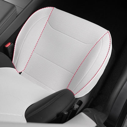 Half-Enclosed Leather Seat Cushion for Tesla Model 3/Y