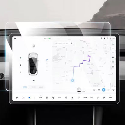 4K Frosted Tempered Glass Screen Protector for Tesla Model 3/Y