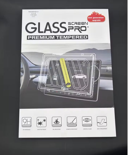 4K Frosted Tempered Glass Screen Protector for Tesla Model 3/Y