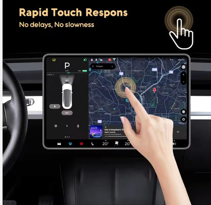 Matte/HD Tempered Glass Screen Protector for Tesla Model 3/Y