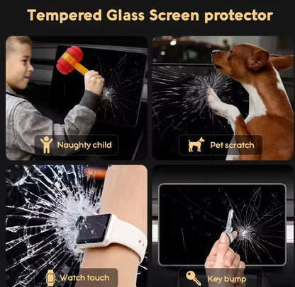 Matte/HD Tempered Glass Screen Protector for Tesla Model 3/Y