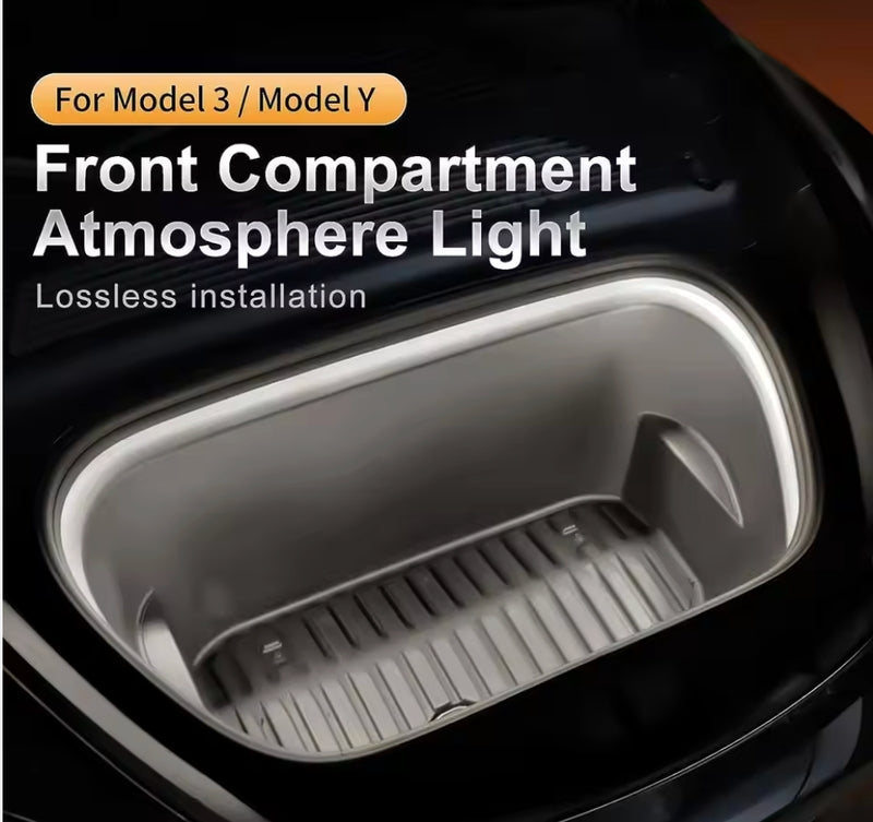 Flexible Ambient Light Strip for Tesla Model 3/Y Front Trunk