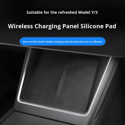 Wireless Charging Pad for Tesla Model 3/Y Center Console