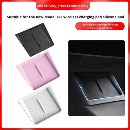 Wireless Charging Pad for Tesla Model 3/Y Center Console