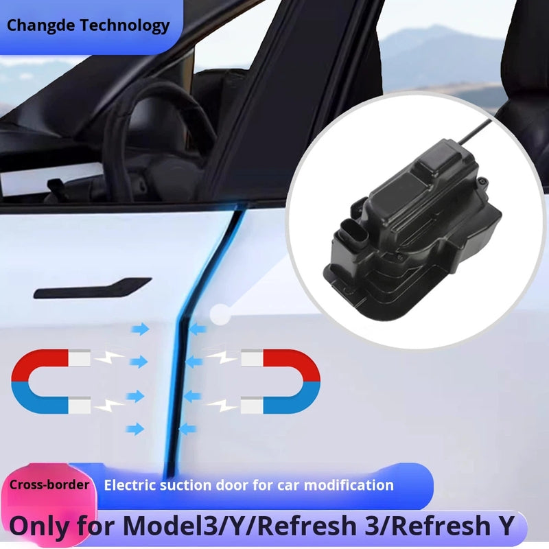 Electric Suction Door Lock for Tesla Model 3/Y Soft Close
