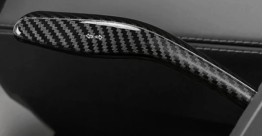 Carbon Fiber Shift Knob Cover for Tesla Model 3/Y