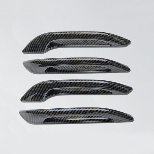 Anti-Freeze Carbon Fiber Door Handles for Tesla Model 3/Y