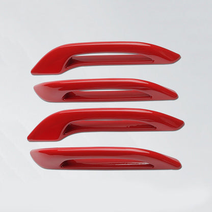 Anti-Freeze Carbon Fiber Door Handles for Tesla Model 3/Y
