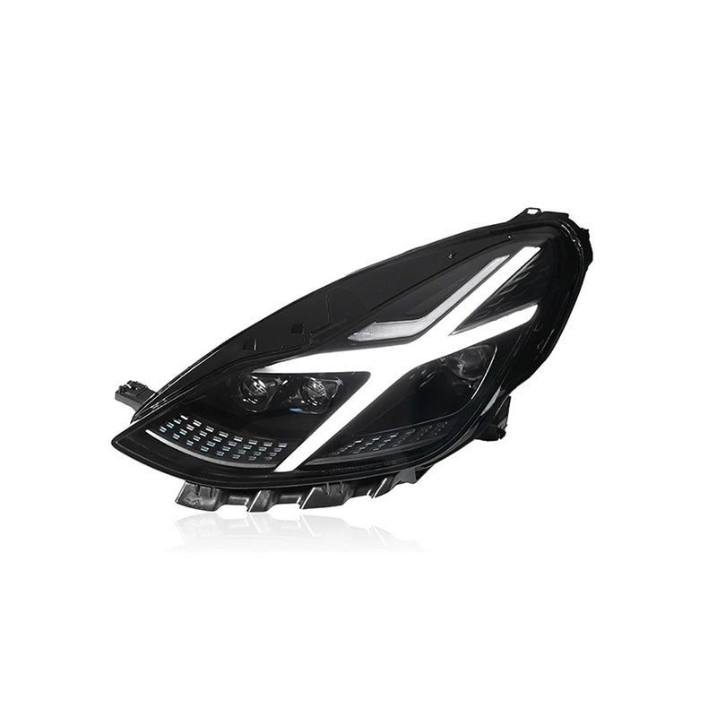 DRL & Turn Signal LED Headlights for Tesla Model 3/Y 2020-2024