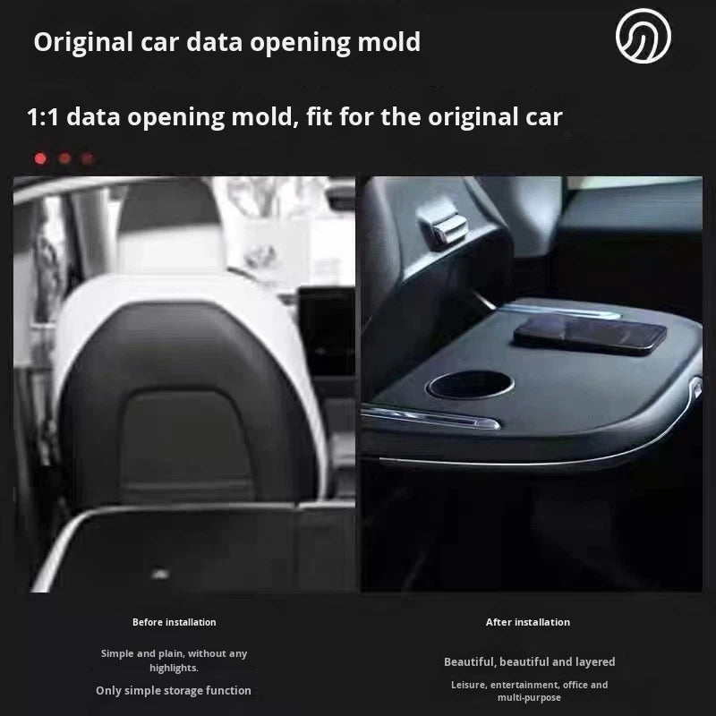 Rear Folding Table Protective Pad for Tesla Model 3/Y