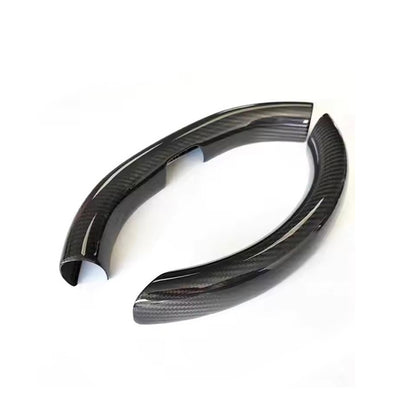 Carbon Fiber Steering Wheel Trim Set for Tesla Model 3/Y