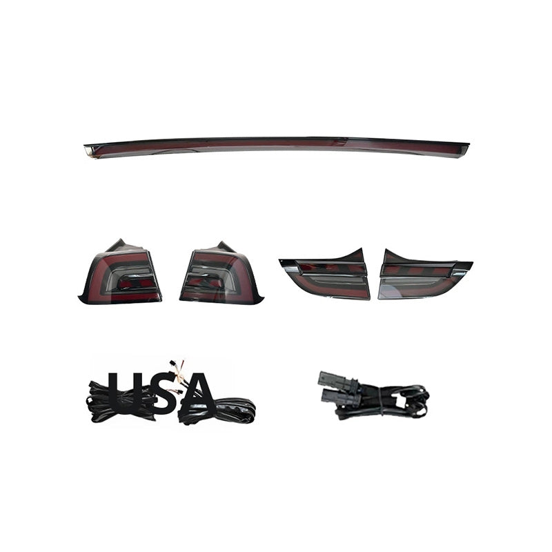 LED Flowing Tail Light for Tesla Model 3/Y Starlink Style