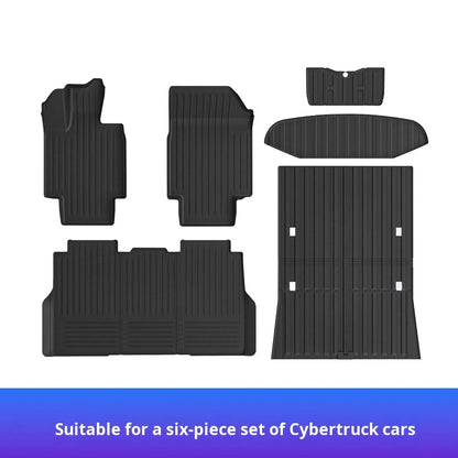 3W TPE Floor & Trunk Mats for Tesla Cybertruck