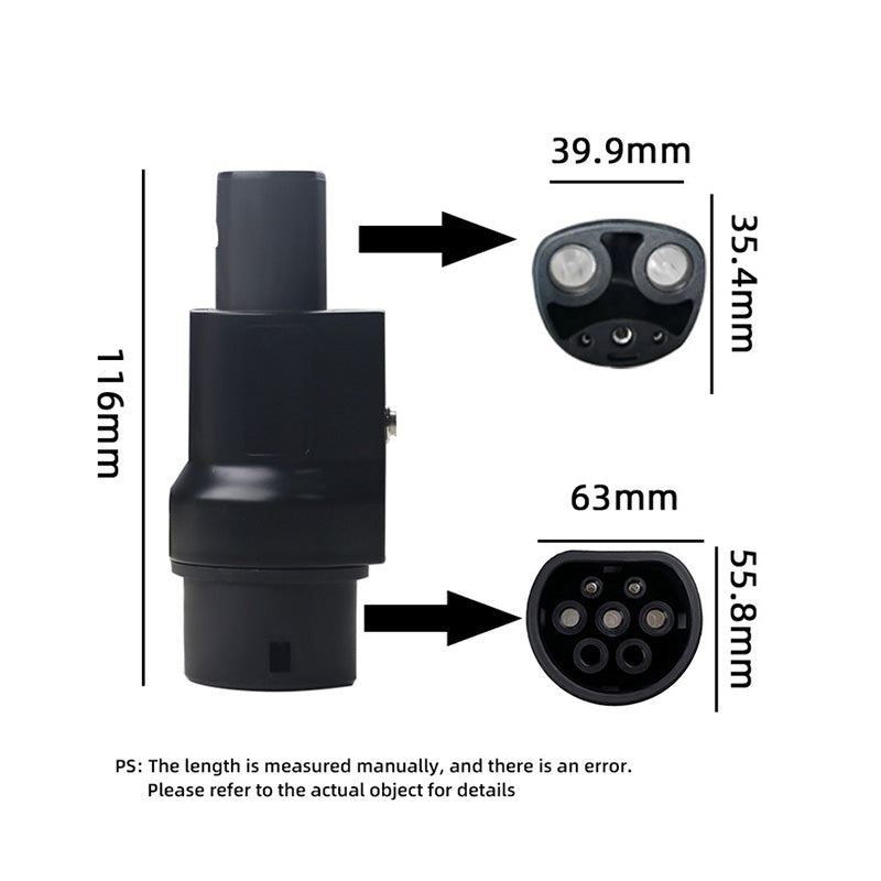 GB/T to Tesla EV Charging Plug Adapter
