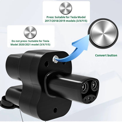 CCS2 to Tesla DC+AC Charging Adapter for Supercharger