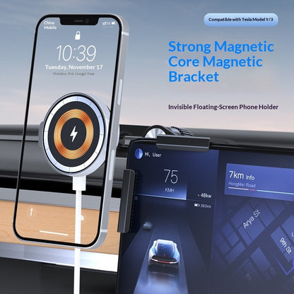Magnetic Wireless Fast Charging Phone Mount for Tesla Dash