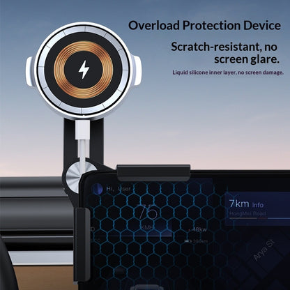 Magnetic Wireless Fast Charging Phone Mount for Tesla Dash