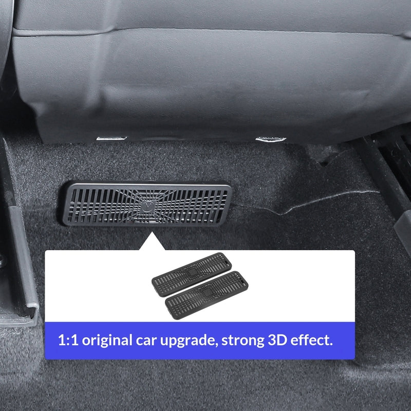 Rear AC Vent Decorative Frame for 2025 Tesla Model Y
