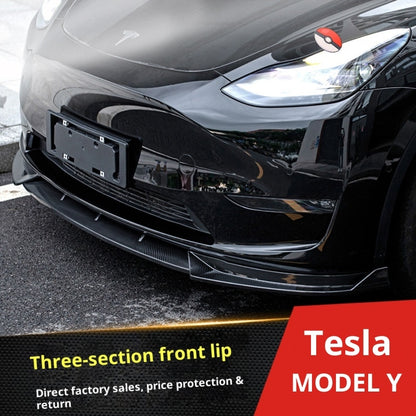 Front Lip Spoiler & Corner Protector Kit for Tesla Model Y